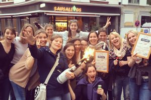 JGA Schnitzeljagd durch Bonn: 11 Mädels on Tour