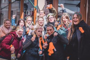 JGA Schnitzeljagd durch Frankfurt – Fünf Mädels on Tour